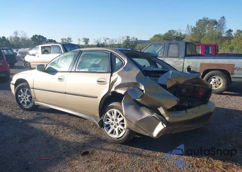 2005 Chevrolet Impala from USA, damaged, VIN 2G1WF52EX59393462